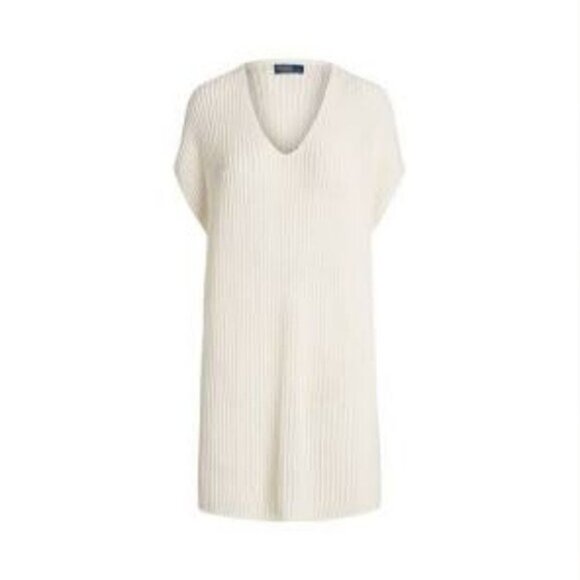 Ralph Lauren Tops - Open-Stitch Merino Wool Tunic by Polo Ralph Lauren XS New